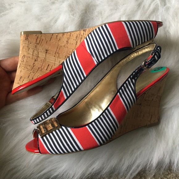 🆕 Tommy Hilfiger wedges - Picture 2 of 8
